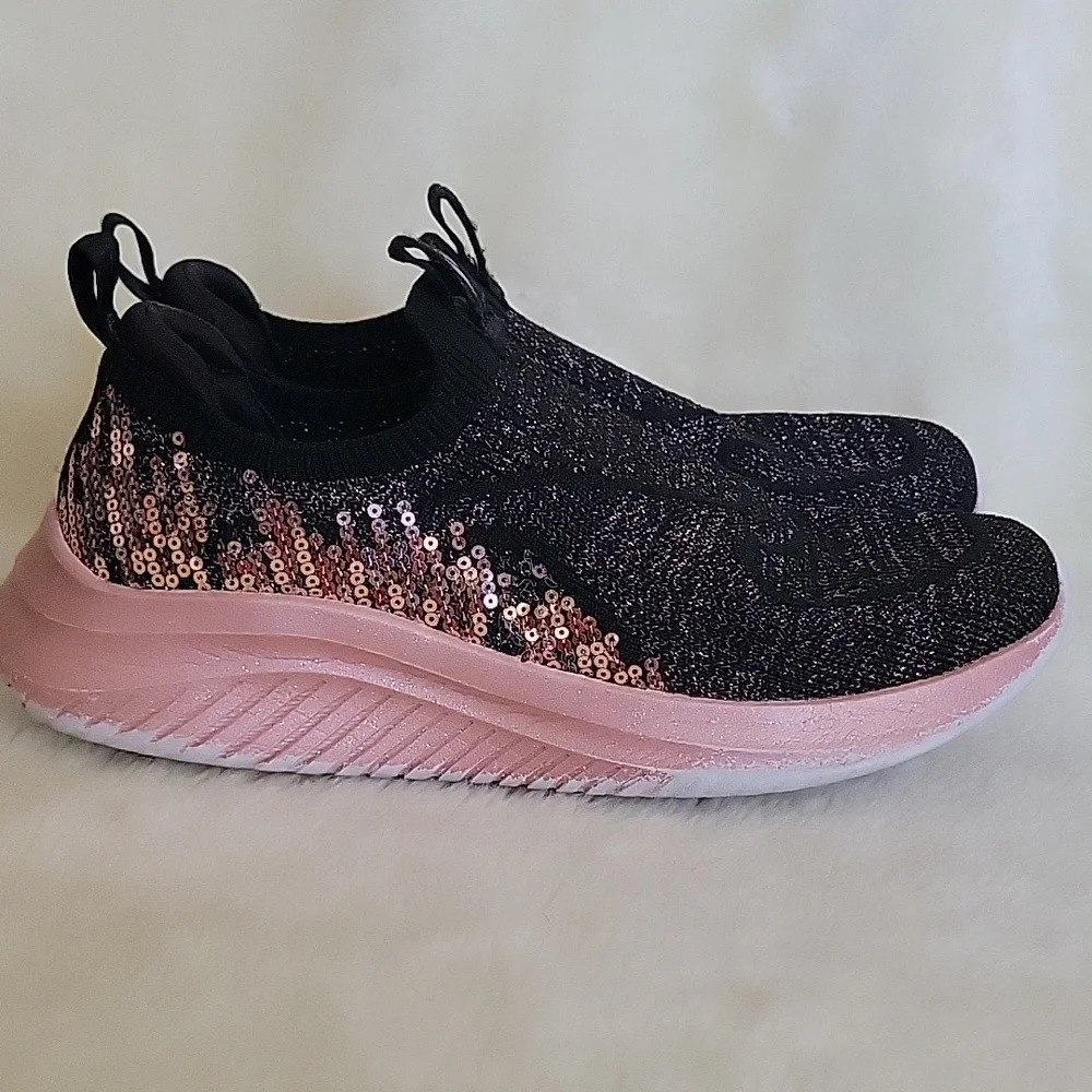 SKECHERS Kids' Ultra Flex Slip On Sneaker Little/Big Kid - Picture 7 of 15